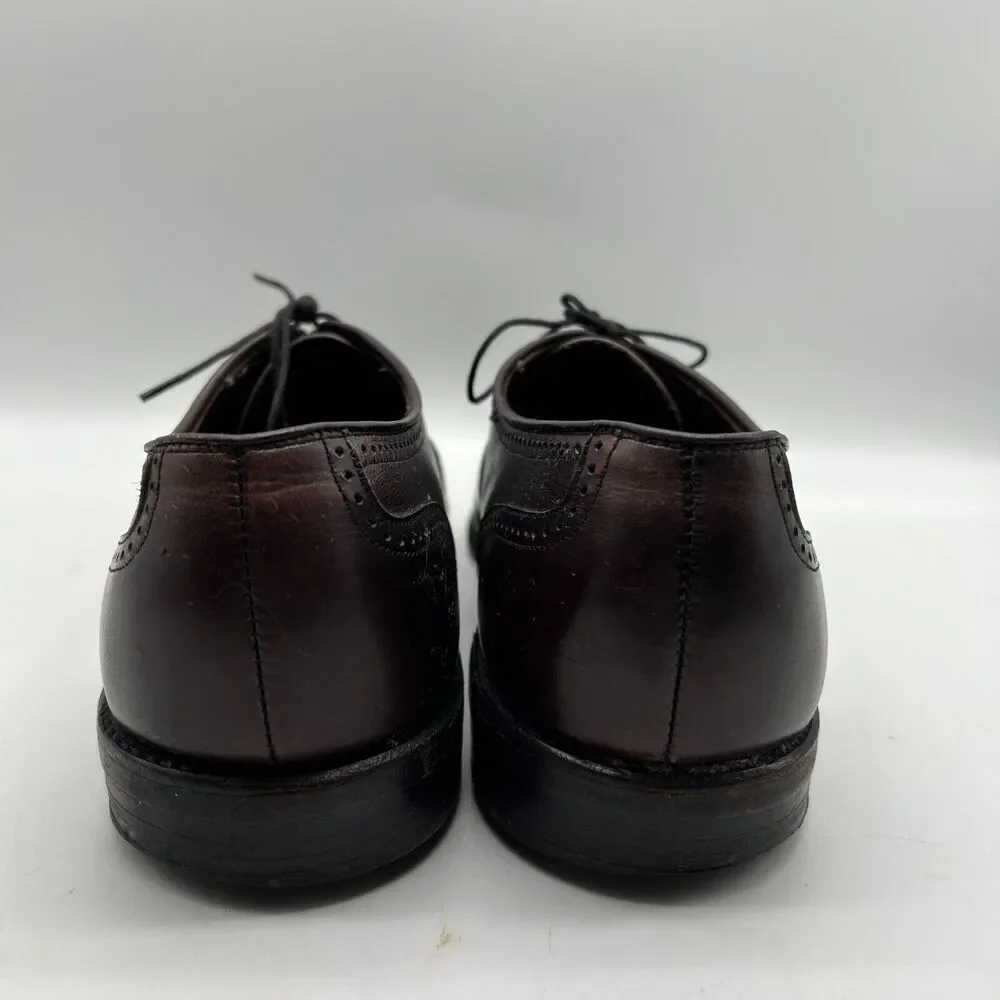 Allen Edmonds Men's Brown Leather Chester Winthrop Oxfords Marlow Shoes‎ 11.5